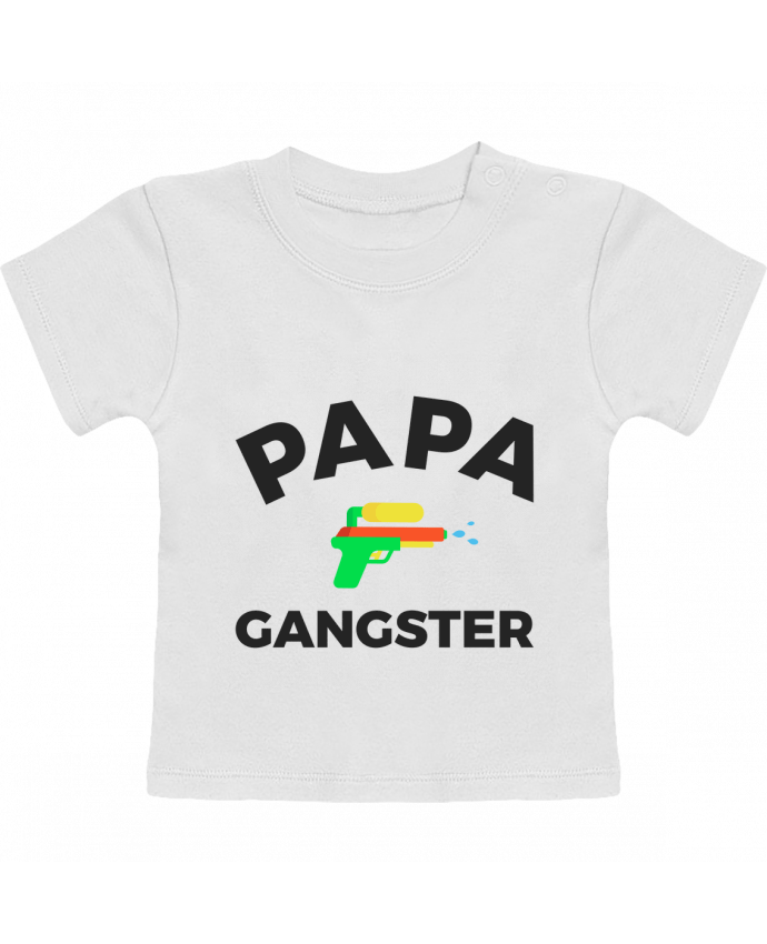 T-shirt bébé Papa Ganster manches courtes du designer Ruuud