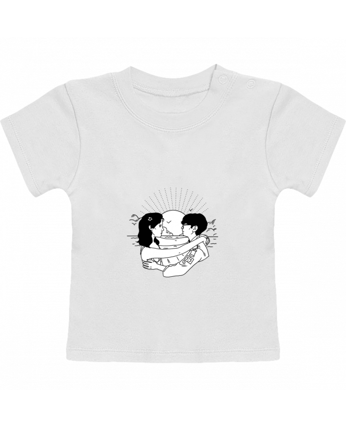 T-shirt bébé Moonrise Kingdom manches courtes du designer tattooanshort