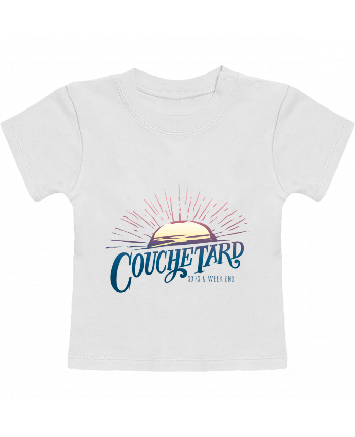 T-Shirt Baby Short Sleeve Couche Tard manches courtes du designer Promis