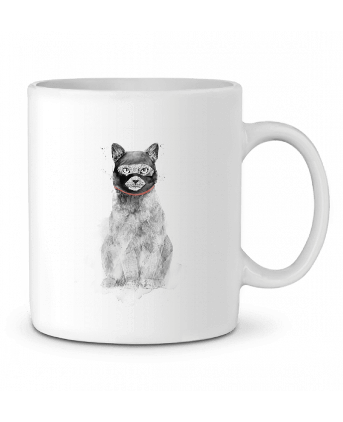 Mug  Masked cat par Balàzs Solti