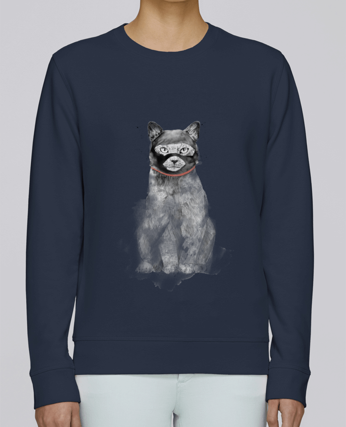 Sweatshirt Masked cat par Balàzs Solti