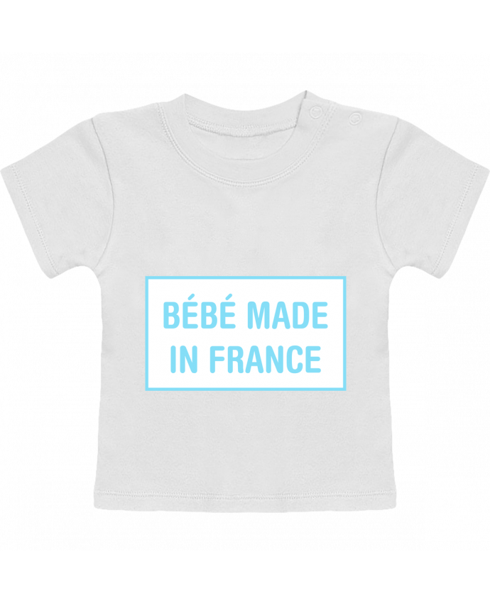 T-shirt bébé Bébé made in france manches courtes du designer tunetoo