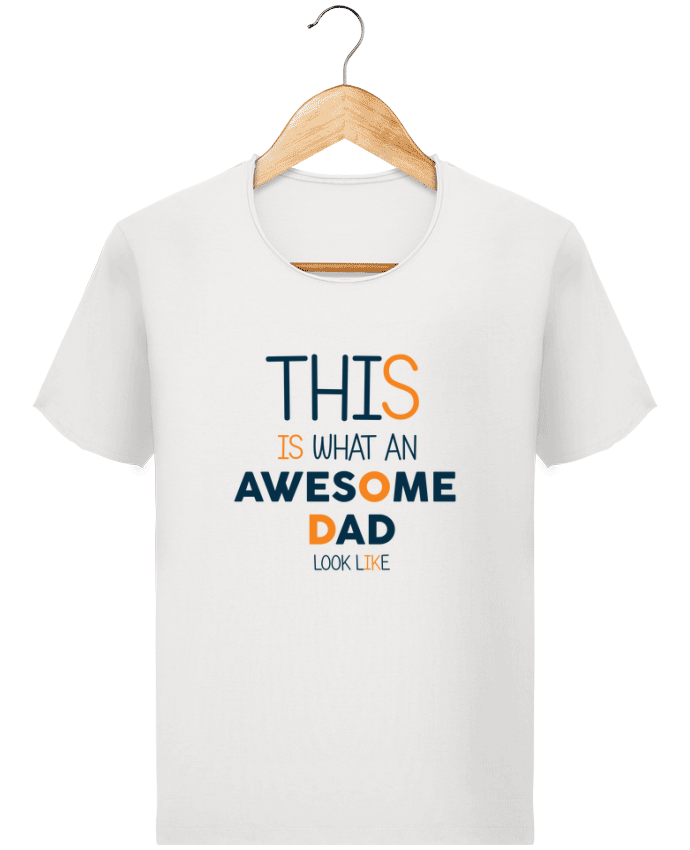  T-shirt Homme vintage This is what an awesome dad look like par tunetoo