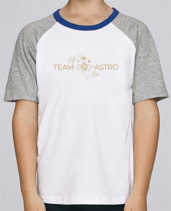 T-shirt enfant Baseball « Team Astro » par Les Guerriers Pacifiques