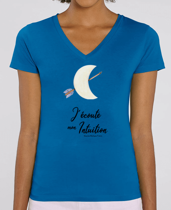 Tee-shirt femme Lune > Intuition Par  Les Guerriers Pacifiques