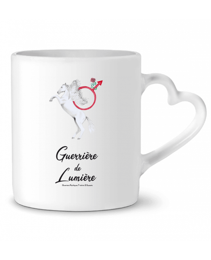 Mug coeur Mars > Guerrière de Lumière par Les Guerriers Pacifiques