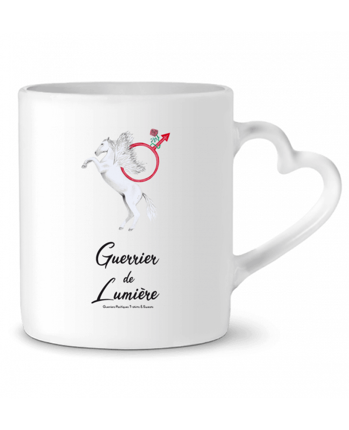 Mug coeur Mars > Guerrier de Lumière par Les Guerriers Pacifiques