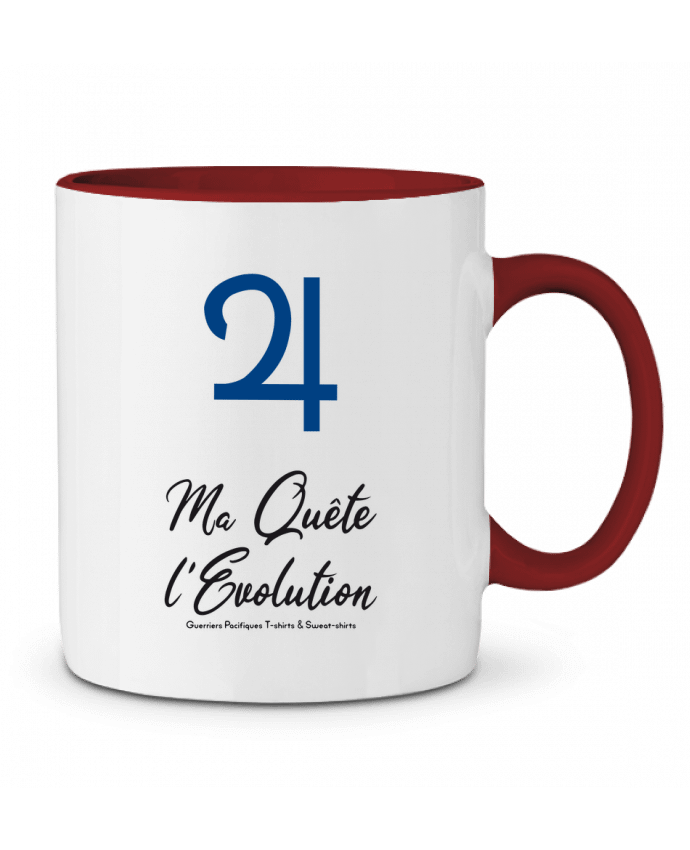 Mug bicolore Jupiter > Évolution Les Guerriers Pacifiques