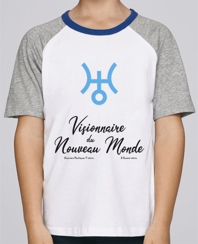 T-shirt enfant Baseball Uranus > Visionnaire par Les Guerriers Pacifiques