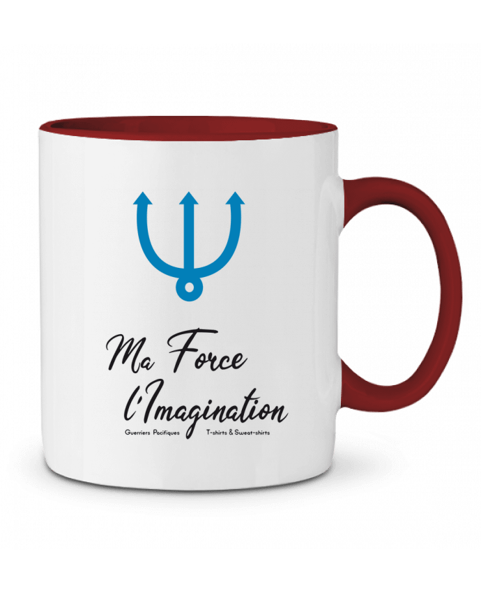 Mug bicolore Neptune >l'Imagination Les Guerriers Pacifiques