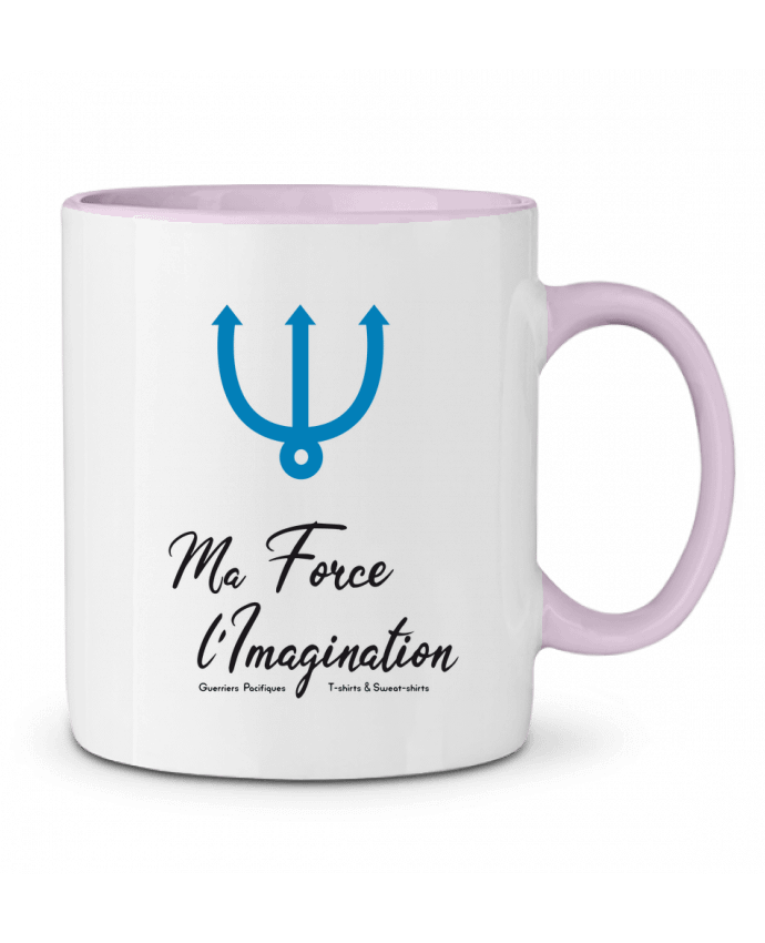 Mug bicolore Neptune >l'Imagination Les Guerriers Pacifiques