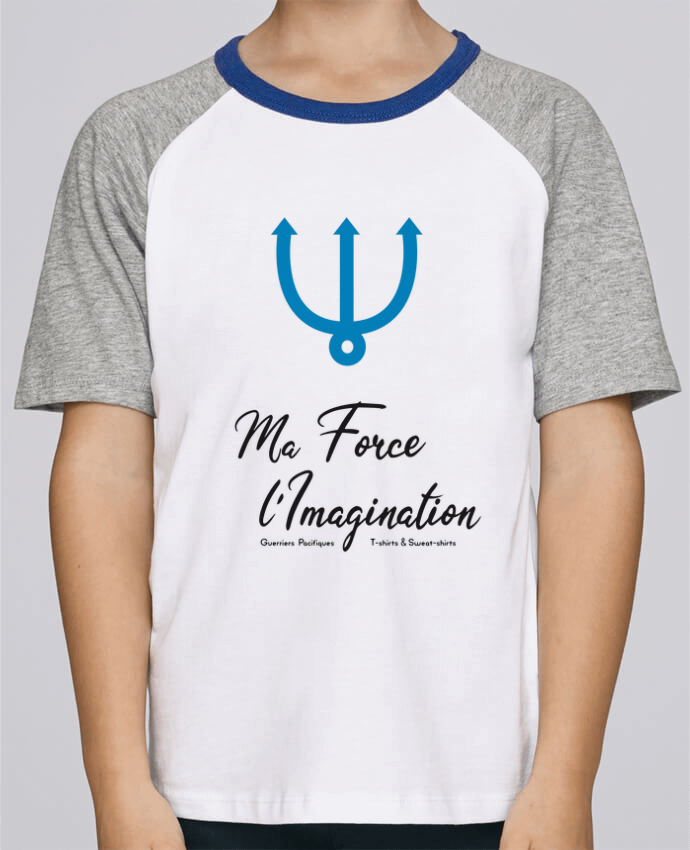 T-shirt enfant Baseball Neptune >l'Imagination par Les Guerriers Pacifiques