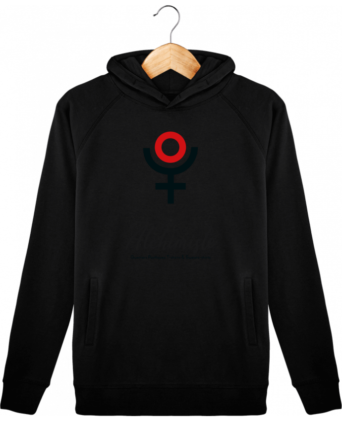 Sweat capuche femme Pluton > Alchimiste par Les Guerriers Pacifiques