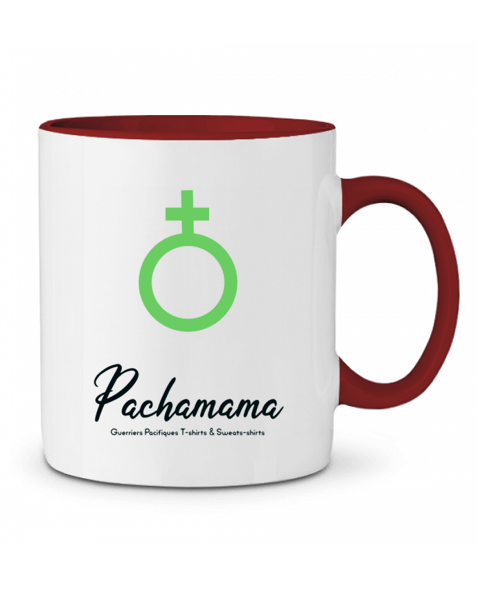 Mug bicolore Gaïa > Pachamama Les Guerriers Pacifiques