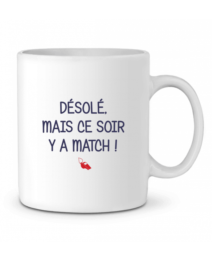 Mug  Désolé mais ce soir y a match par tunetoo