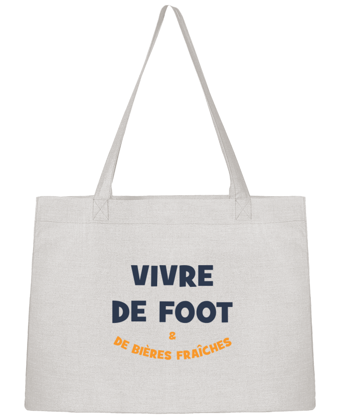 Sac Shopping Vivre de foot et de bières fraîches par tunetoo