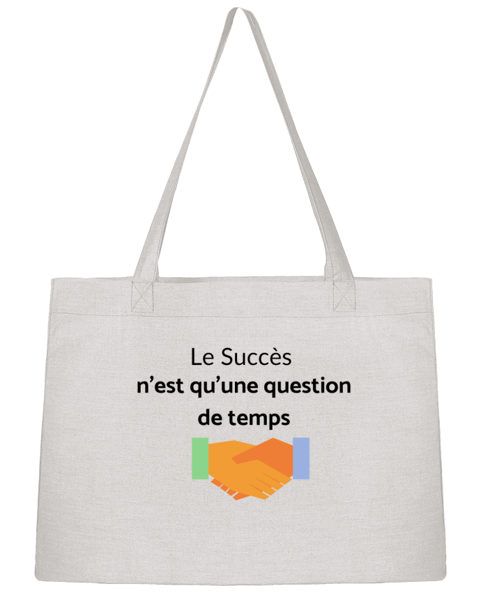 Sac Shopping Le succès n'est qu'une question de temps par frenchydesign