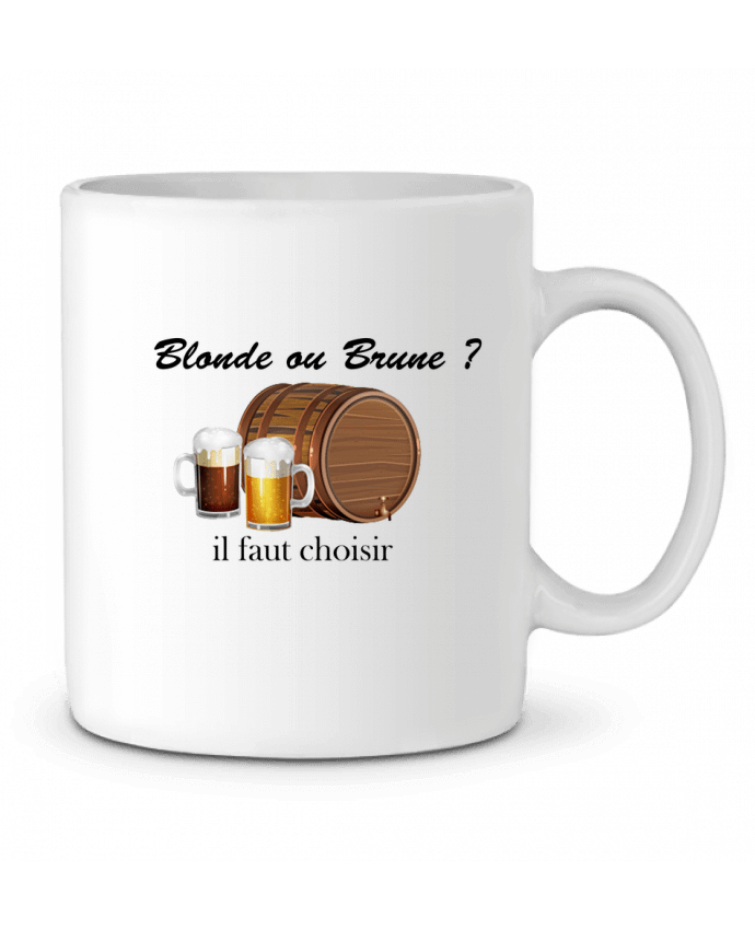Mug  Blonde ou Brune ? il faut choisir par frenchydesign