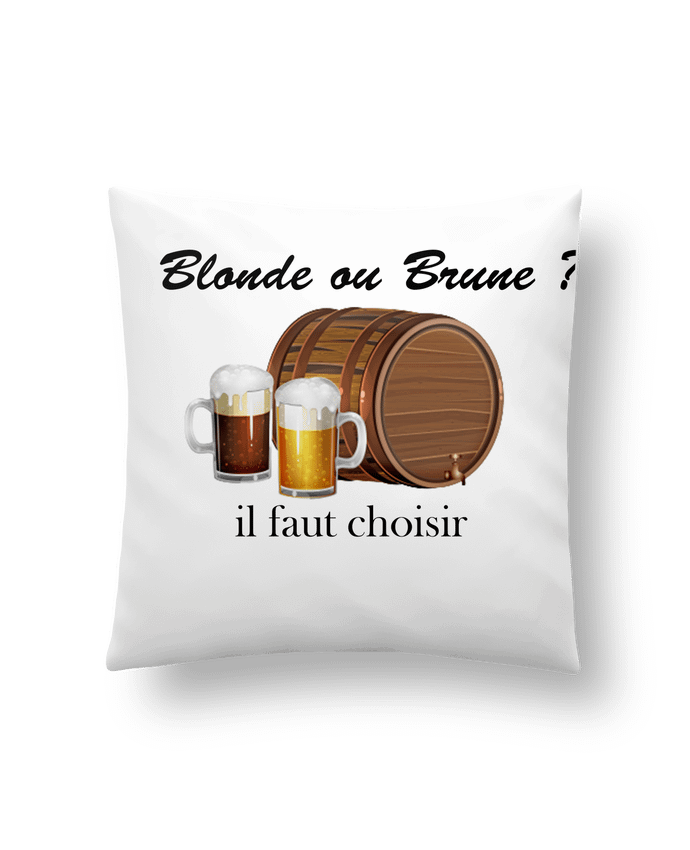 Coussin Blonde ou Brune ? il faut choisir par frenchydesign