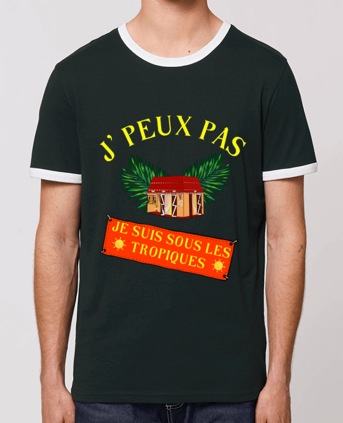 T-shirt je peux pas, je suis sous les tropiques par Fridaé