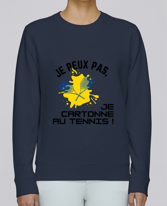 Sweatshirt je peux pas, je cartonne au tennis par Fridaé