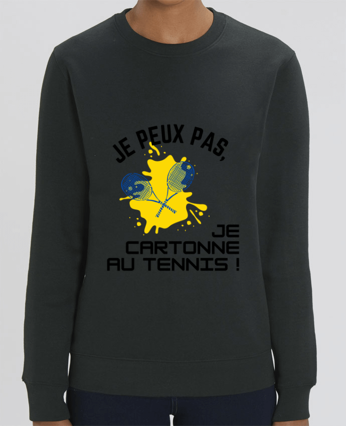 Sweat-shirt je peux pas, je cartonne au tennis Par Fridaé