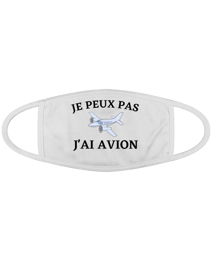 Masque Je peux pas j'ai avion par frenchydesign