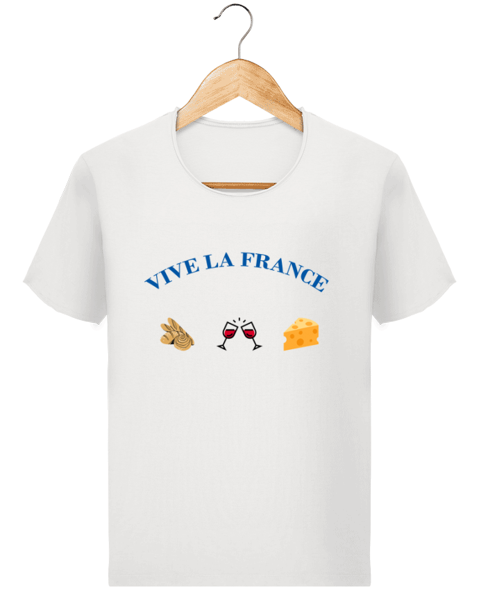  T-shirt Homme vintage Vive la France : tradition Française par frenchydesign