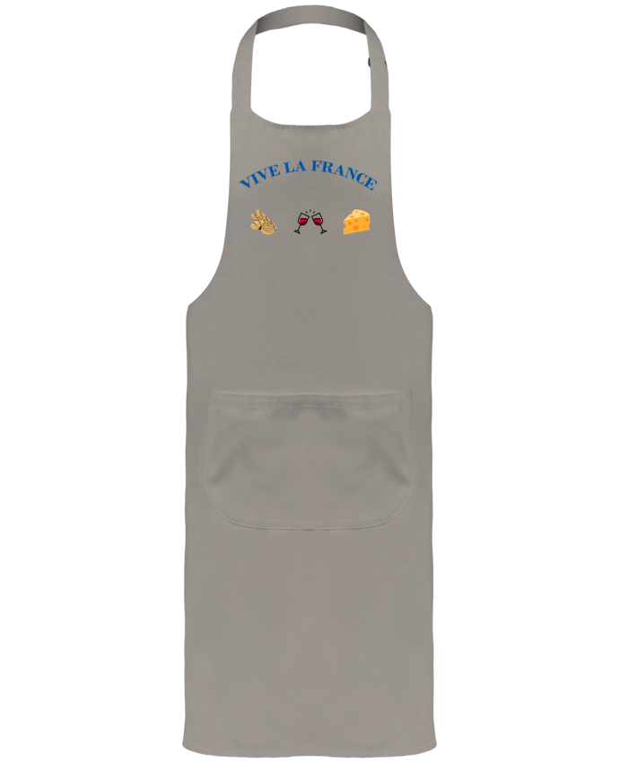 Tablier avec poches Vive la France : tradition Française par frenchydesign