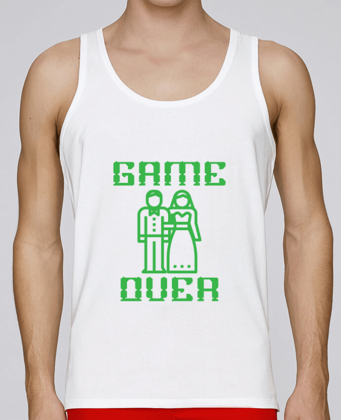 Débardeur homme Game Over - Mariage par tunetoo 100% coton bio