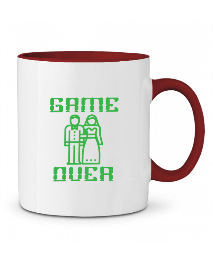 Mug bicolore Game Over - Mariage tunetoo