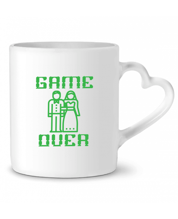 Mug coeur Game Over - Mariage par tunetoo