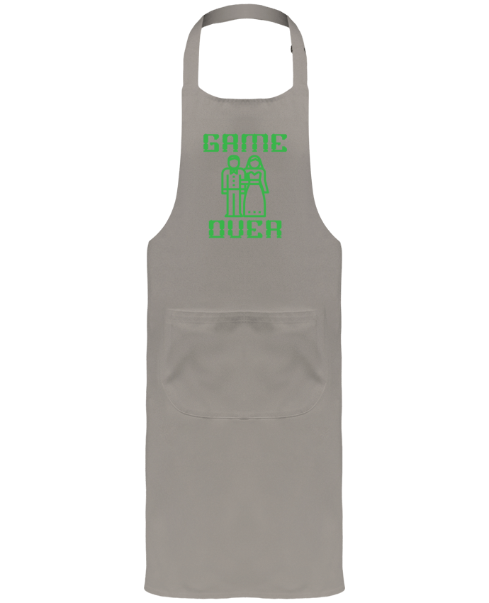 Tablier avec poches Game Over - Mariage par tunetoo