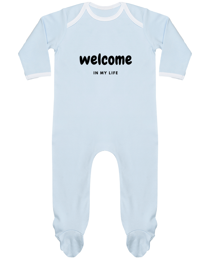Body Pyjama Bébé Welcome in my life par CustomDesign