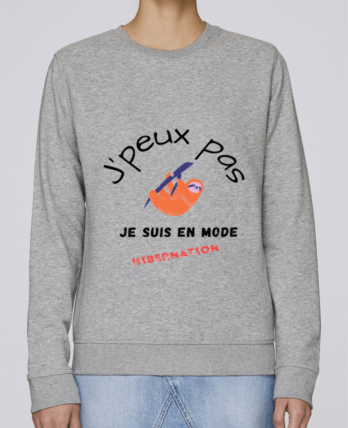 Sweatshirt je peux pas, je suis en mode hibernation par Fridaé