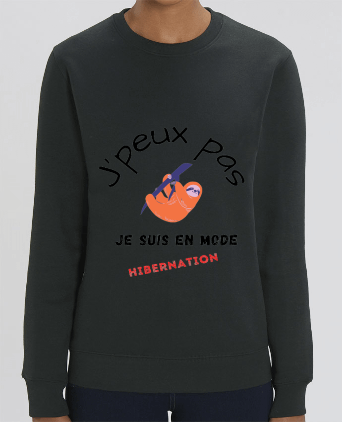 Sweat-shirt je peux pas, je suis en mode hibernation Par Fridaé