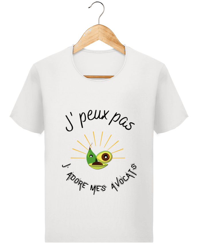  T-shirt Homme vintage Je peux pas, avocats, j' adore mes avocats. par Fridaé