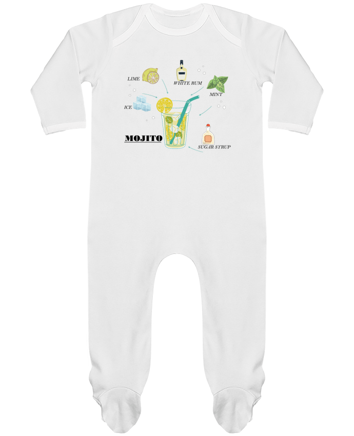 Body Pyjama Bébé Mojito l'original par Frenchydesign