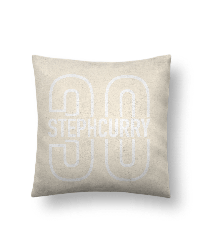 Coussin suédine STEPHEN CURRY 30 par NoeZ