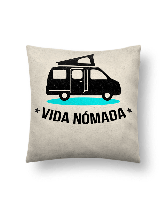 Coussin suédine Vida Nómada Vanlife par berth99