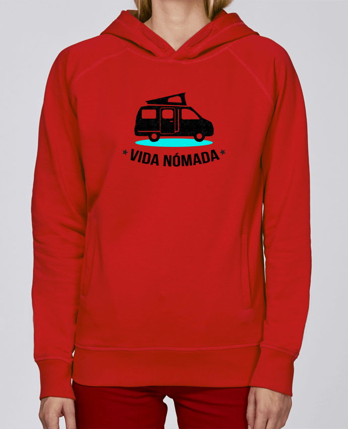 Sweat capuche femme Vida Nómada Vanlife par berth99