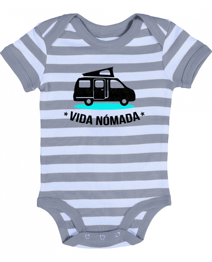 Body Bébé Rayé Vida Nómada Vanlife - berth99