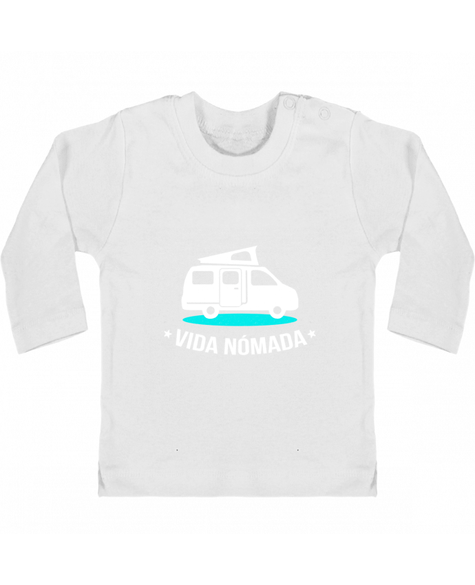 T-shirt bébé Vida Nómada Vanlife manches longues du designer berth99