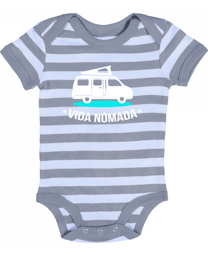 Body Bébé Rayé Vida Nómada Vanlife - berth99