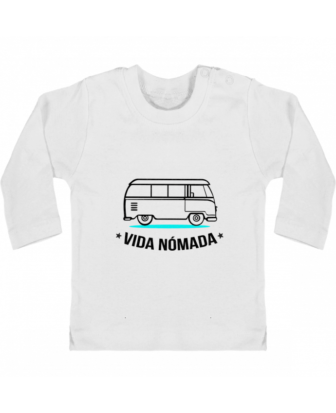 T-shirt bébé Vida Nómada Vanlife manches longues du designer berth99