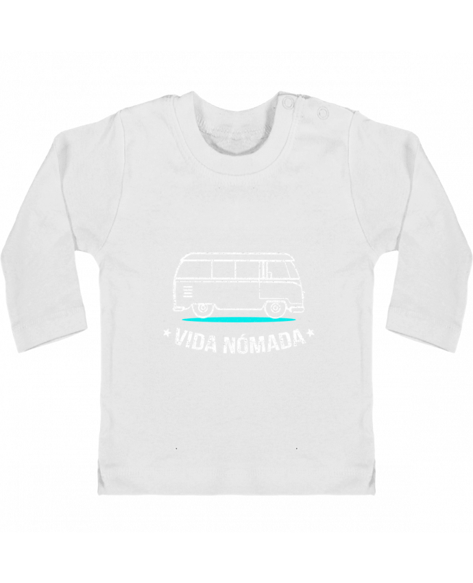 T-shirt bébé Vida Nómada Vanlife manches longues du designer berth99