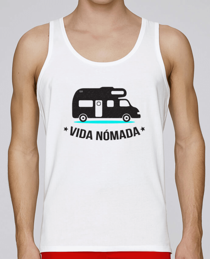 Débardeur homme Vida Nómada Vanlife par berth99 100% coton bio