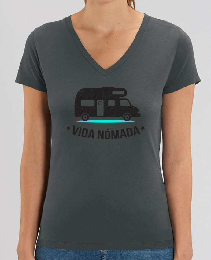 Tee-shirt femme Vida Nómada Vanlife Par  berth99