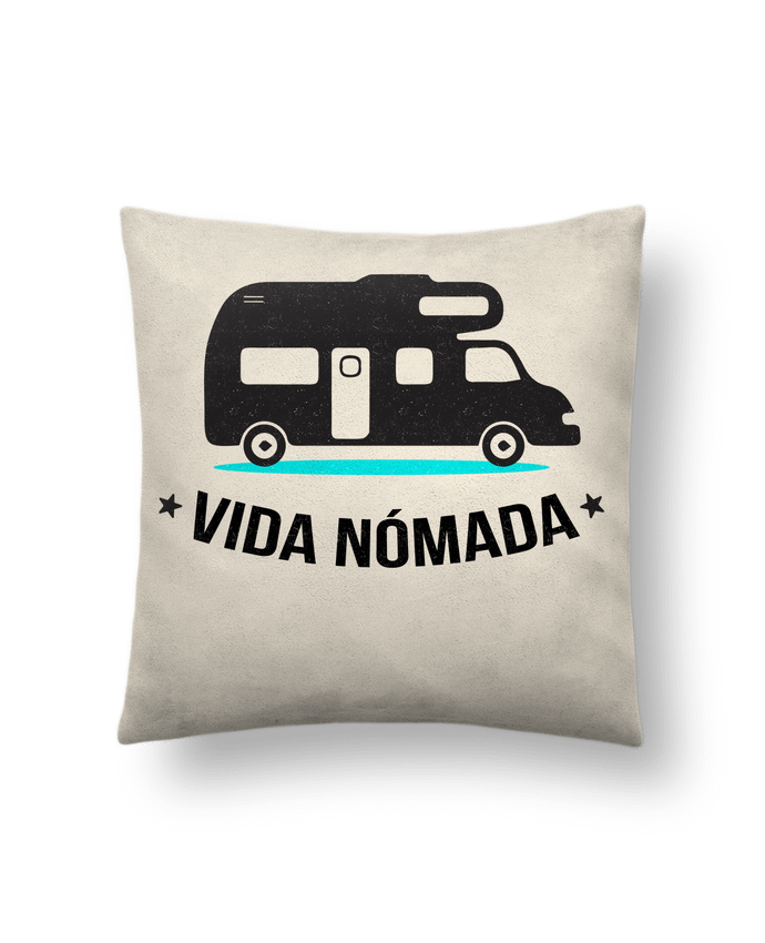 Coussin suédine Vida Nómada Vanlife par berth99