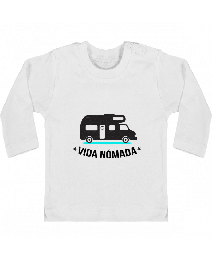 T-shirt bébé Vida Nómada Vanlife manches longues du designer berth99